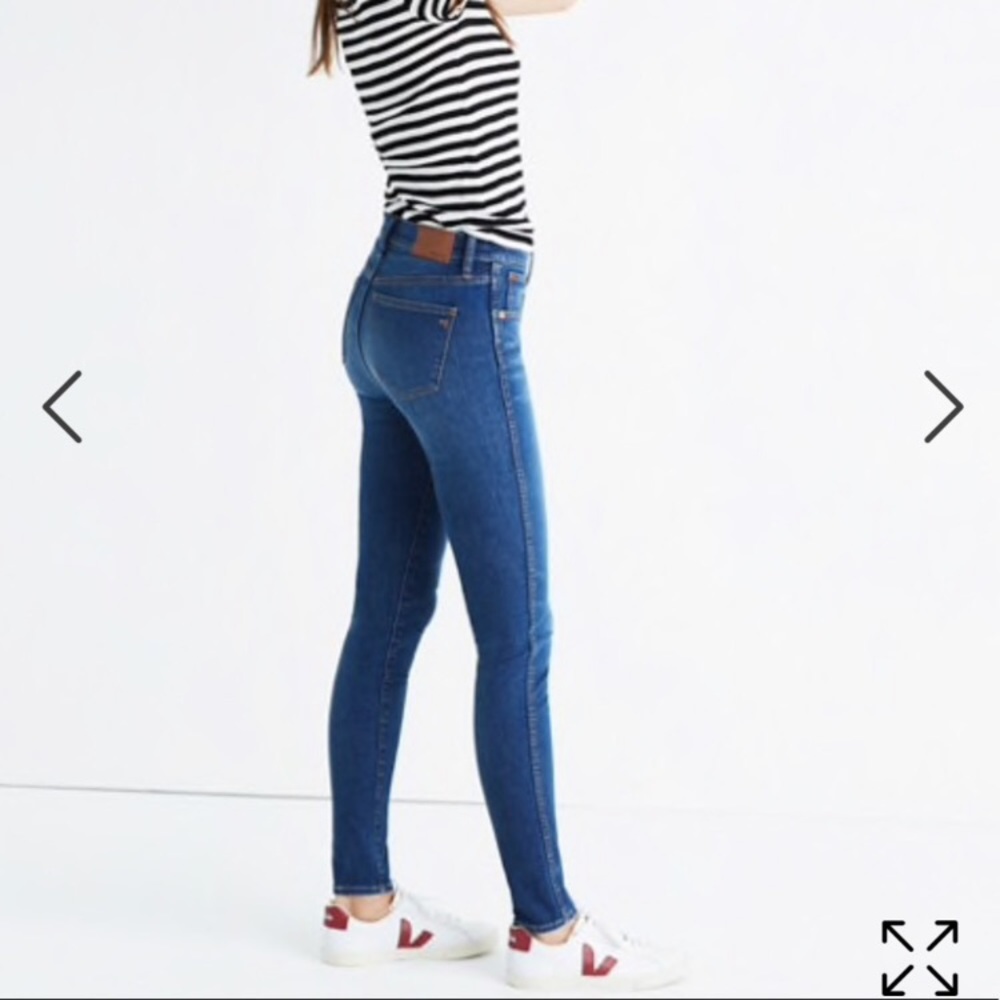 Madewell high riser skinny